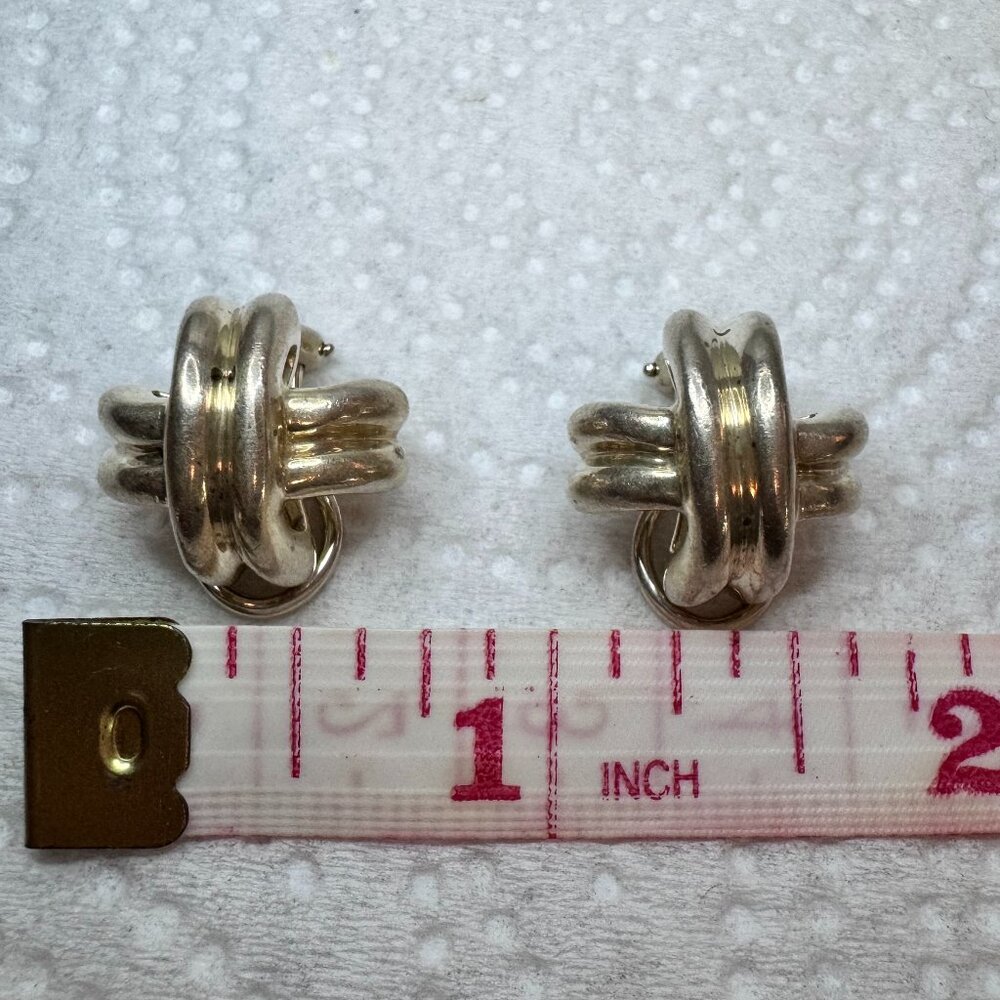 Tiffany & Co. Vintage Sterling Silver Earrings Bundle - Picture 7 of 7